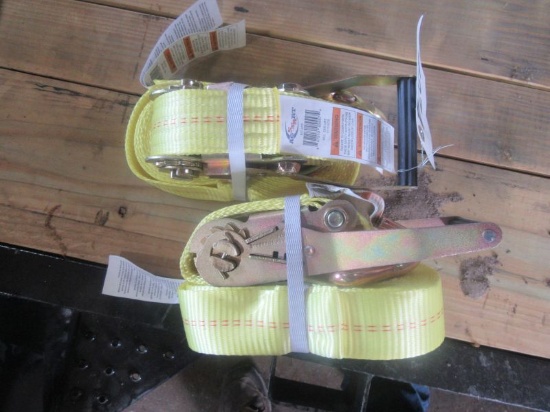 (4274) 2-- AGSMART RATCHET STRAPS