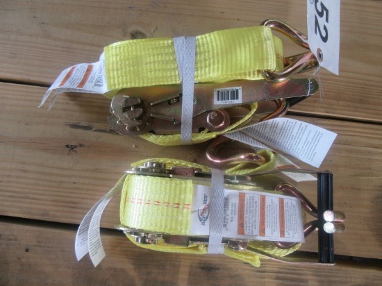 (4152) 2-- AGSMART RATCHET STRAPS