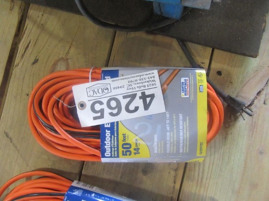 (4265) 14 ga. 50' Extension Cord