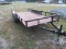 (4452) 7x14 Tandem Axle Trailer