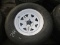 (5589) 2--ST225/75R15 Trailer Rims/Tires