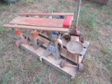 (5645) Pallet of Jackstands w/ Jack & Creeper