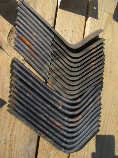 Left and Right Tiller Tines (10 of Each)