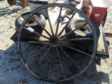 (5360) Wooden Wagon Wheel