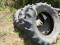 (7463) 3-18.4-38 Tires, 1- 15.5-38 Tire