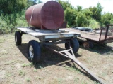 (7619) 10' Wagon Trailer w/ Fuel Tank