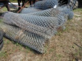 (7462) 10 Rolls of used Chain link fence