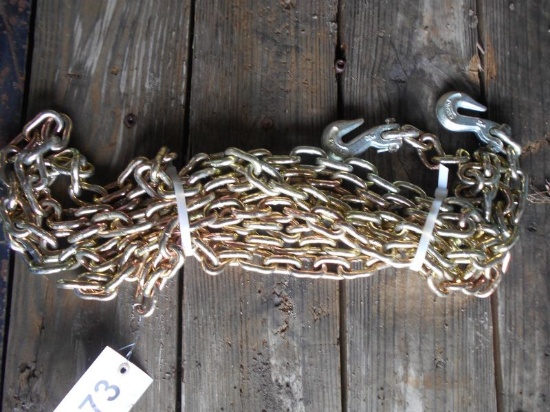 (10573) 5/16" x 20' Chain w/Hooks