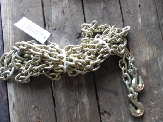 (10607) 3/8" x 20' Chain w/Hooks