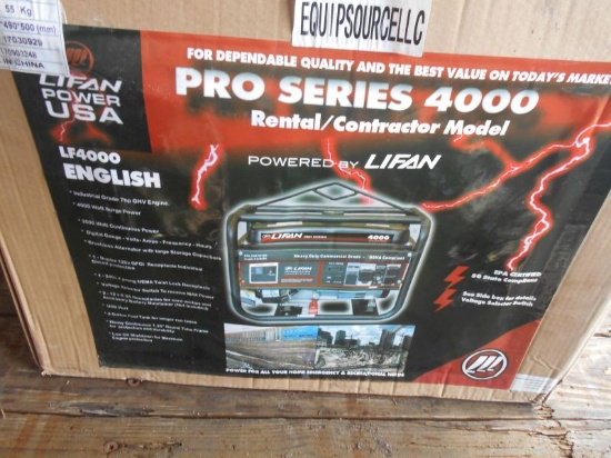 (10611) Lifan 4000 Generator