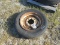 (11965) 7.50-20 Tire & Rim (Corn Picker Tire)