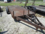 (11207)  Shop Built 5x12 Trailer