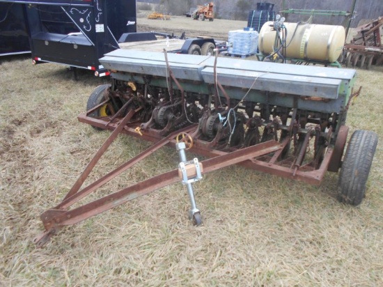 (6906)  John Deere Van Brunt 10 Ft Grain Drill