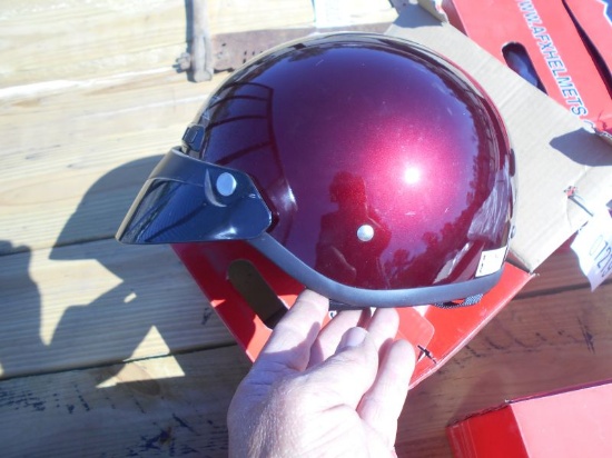(7219)  Adult XL Wine Red AFX Helmet