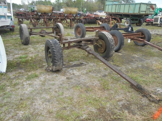 (6519)  Four Wheel Farm Wagon