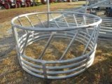 (9275)  Galvanized Hay Ring