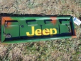 (9532)  Metal Jeep Tailgate Sign
