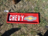 (9534)  Metal Chevrolet Tailgate Sign