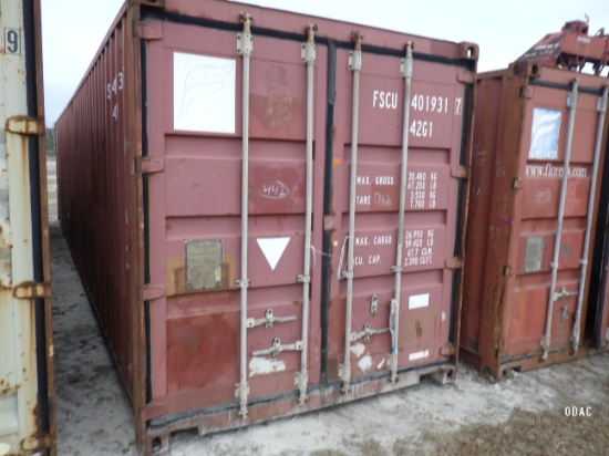 (1322) 40' Standard Container Body
