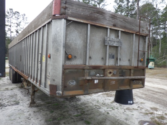 (1400) Fruehauf Grain Trailer (w/title)
