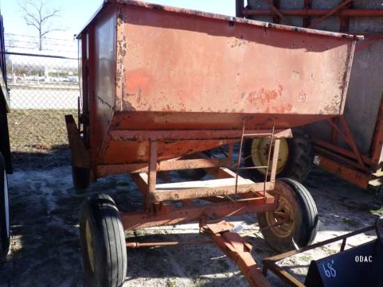 (1533) 175 Bushel Gravity Wagon w/Running Gear