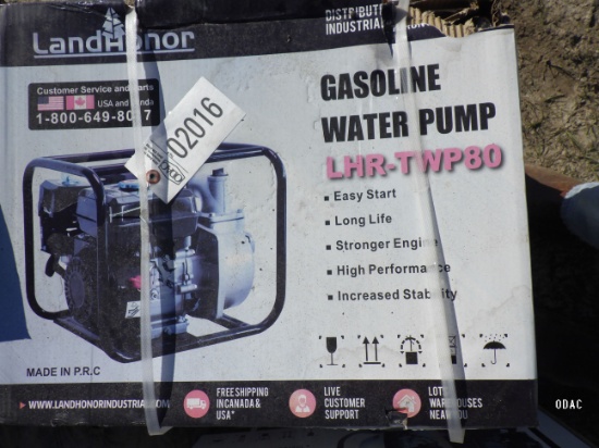 (2016) Land Honor LH-TWP 80 Gas Water Pump
