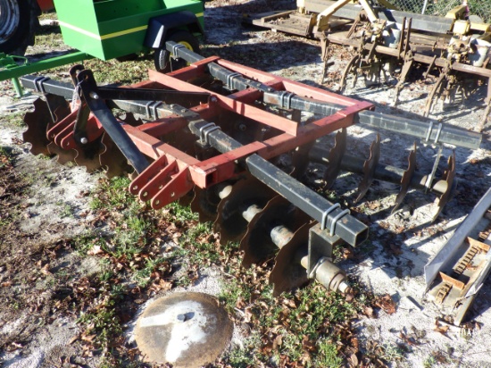 (2100) Heavy Duty 3pt 8' Disc Harrow