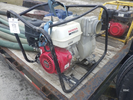(2113) Honda WT40X  4" Trash Pump