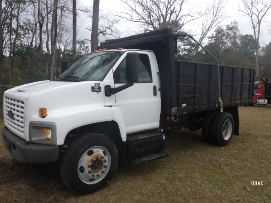 (2190) 2008 Chevrolet C7500 Dump Truck (wTitle)