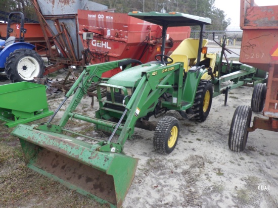 (2209) John Deere 4200 ROPS Tractor