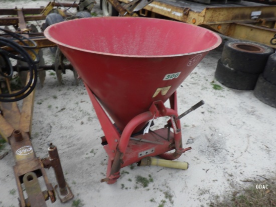(2256) 500lb Metal Spin Spreader