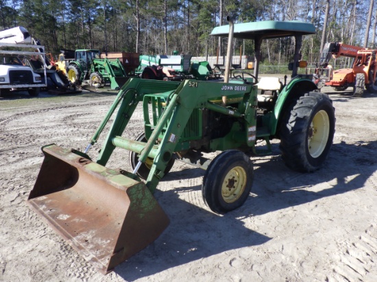 (2272) John Deere 5200 ROPS Tractor