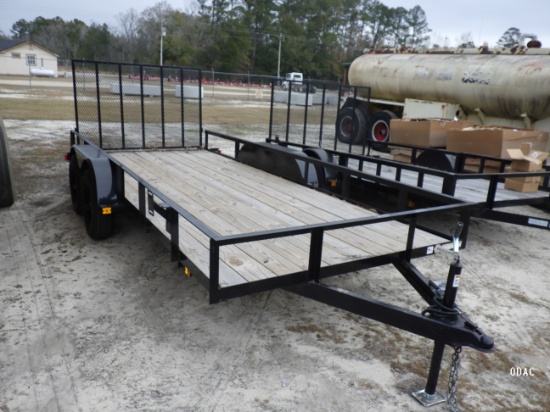 (2339) 6'x16' Tagalong Trailer *Unused*