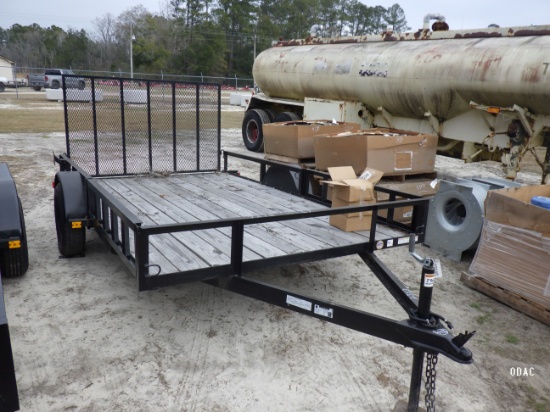 (2340) 7'x12' Tagalong Trailer *Unused*