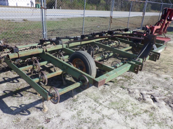 (3027) 14' Lorenz 3pt Field Cultivator