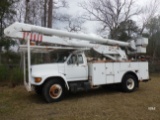 (1784) 1997 Ford 750 Bucket Truck (w/title)