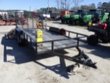 (8114) 7X16 Clay's Landscape Trailer