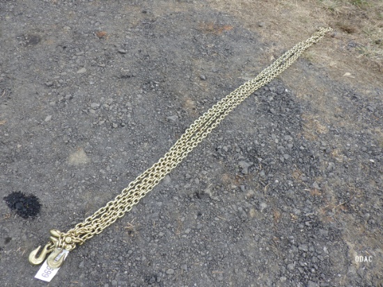 (3698) 5/16x20' Grade 70 Chains (2x$)