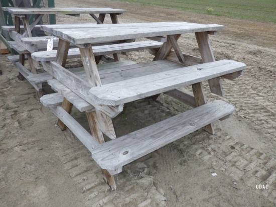 (2711) (2) Treated Pine Picnic Table (2x$)