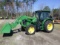 (2066) John Deer 5100E Cab Tractor