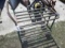 (4024) 2 Shelf Rolling Metal Carts