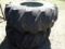 (4612) (2) Skidder Tires w/10 Lug Rims (All1$)