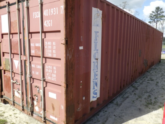 (1322) 40' Standard Container Body