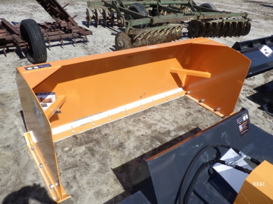 (2862) Wolverine 48" Skid Steer Box Blade