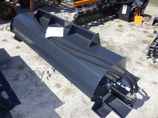 (2876) Wolverine 72" Skid Steer Tiller