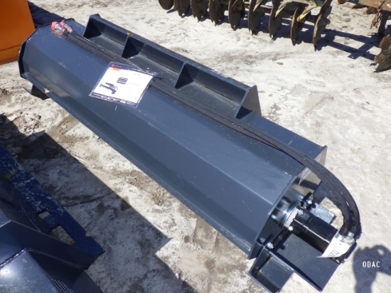 (2878) Wolverine 72" Skid Steer Tiller