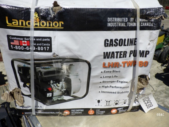 (2893) Land Honor 3" Gas Water Pump