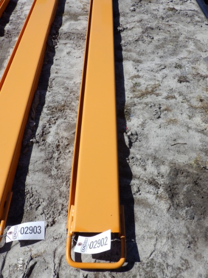 (2902) Set of 7' Fork Extensions