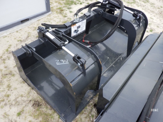 (2912) Wolverine 72" Bucket Grapple