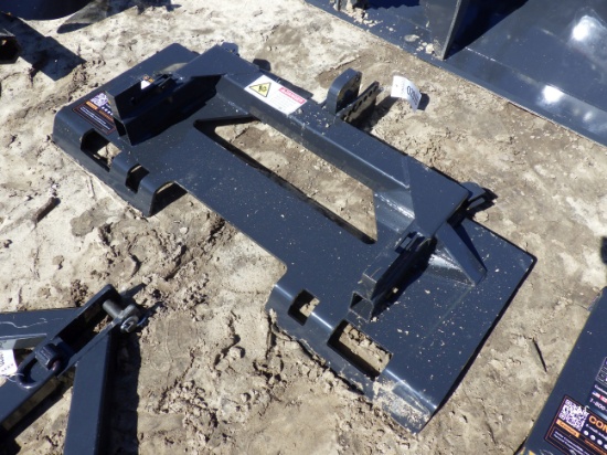 (2916) Skid Steer to CAT-1 QA Hitch Adapter